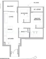 Kingsford Waterbay (D19), Apartment #551816931